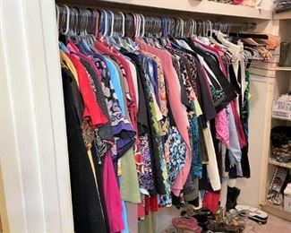 LADIES CLOTHING AND SHOES