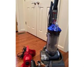 Dyson DC33 Upright Vacuum and Dirt Devil Vacuum