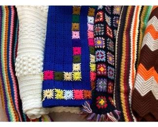 Handmade Crocheted Blankets