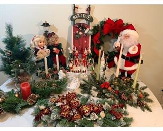 Traditional and Animated Holiday Decor