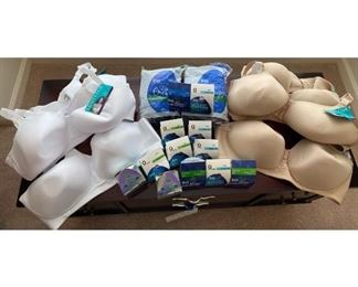 Womens Vanity Fair Bras and Size Q Pantyhose