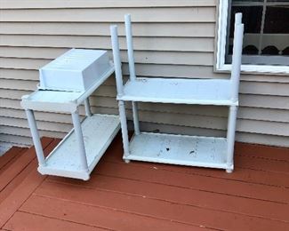 plastic shelf