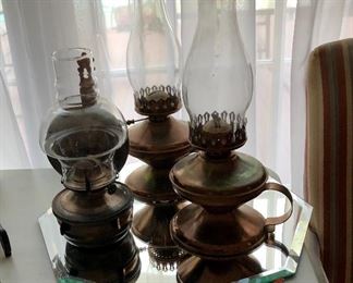 Oil lamps