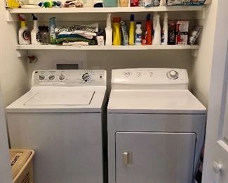 GE washer and Frigidaire Gallery dryer