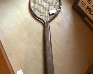 Vintage tennis racket