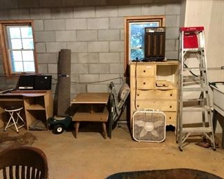 Furniture and aluminum ladder