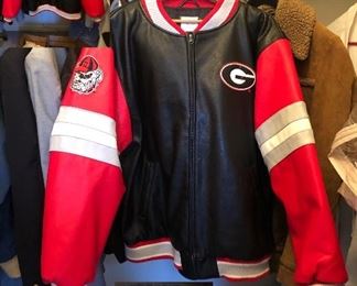 Leather Bulldog Jacket
How bout those Dawg’s!