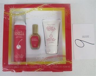 Cherry vanilla fragrance set