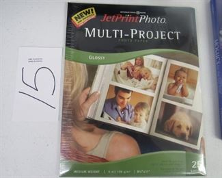 Photo paper. Sealed package