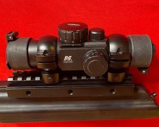 NCstar Red Dot Sights w/ AK Mount 4.5x9.5x2.5in HxWxD