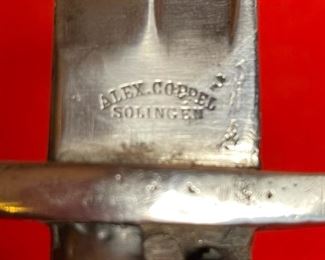 Alex Coppel Salinger Bayonet 16.75in Long