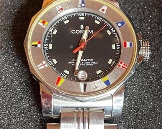 Corum Admirals Cup 982.530.20 Chronometer Automatic Watch Stainless Steel