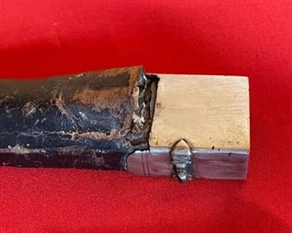 Antique Forestry Hunting Cutlass Sword 27 3/8” long 22 1/8 blade