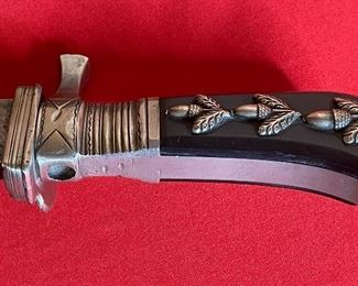 Antique Forestry Hunting Cutlass Sword 27 3/8” long 22 1/8 blade