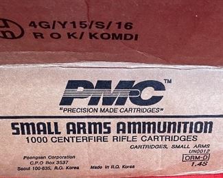 PMC X-TAC 5.56mm 62Gr LAP Ammunition 1000Rd Case