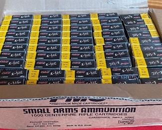 PMC X-TAC 5.56mm 62Gr LAP Ammunition 1000Rd Case