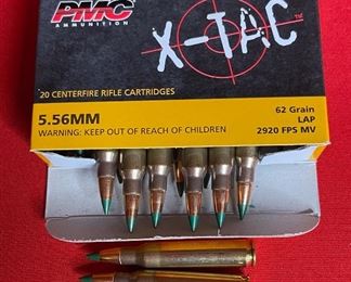 PMC X-TAC 5.56mm 62Gr LAP Ammunition 1000Rd Case
