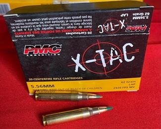 PMC X-TAC 5.56mm 62Gr LAP Ammunition 280 Rounds