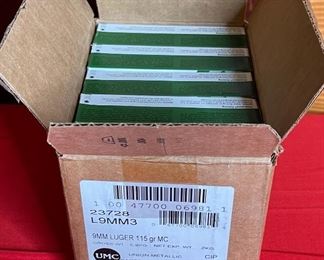 Remington 9mm Luger 115gr 500 Rounds UMC