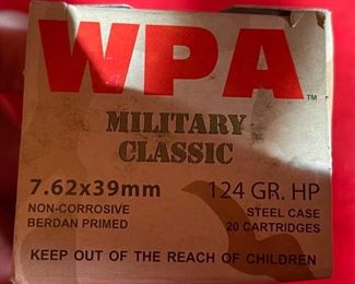 WOLF WPA 7.62 124gr 640 rounds Military Classic