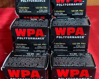 WOLF WPA Performance 7.62 123gr FMJ 240 Rounds