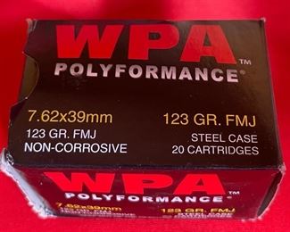 WOLF WPA Performance 7.62 123gr FMJ 240 Rounds