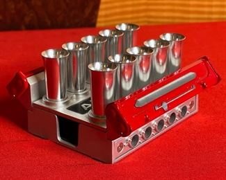 AUTOart Diecast V10 Engine Card Holder Auto Art design 2.25x4x4in HxWxD