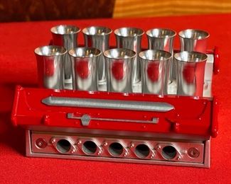 AUTOart Diecast V10 Engine Card Holder Auto Art design 2.25x4x4in HxWxD