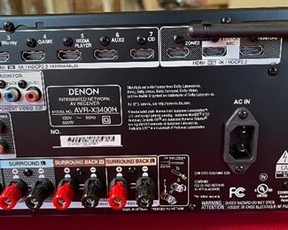Denon AVRX3400H 7.2 Channel Home Theater System