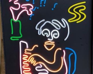 John Lennon Kinetic Neon Light Baby Grand Marigold Limited Edition 347/375 15x10x2in