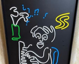 John Lennon Kinetic Neon Light Baby Grand Marigold Limited Edition 347/375 15x10x2in