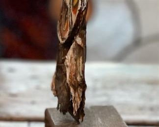 Schlitz Beer Can Owl Folk Art 7x3x2.5in HxWxD