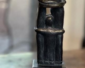 Jay Rotberg Family Hug Resin Sculpture 7x2x2in HxWxD