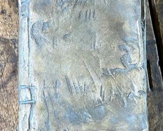 Barry Midgorden Raku Ceramic Books 4.5x5.5in approx HxWxD