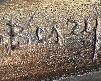 Barry Midgorden Raku Ceramic Books 4.5x5.5in approx HxWxD