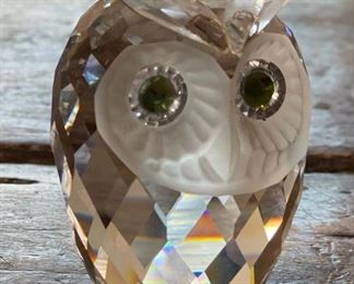 6pc Swarovski Crystal Glass Mini Figurines Tallest: 2.5in