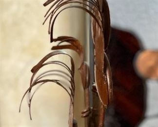 Rustic Metal Art Figures Family 19x9x4.5in HxWxD