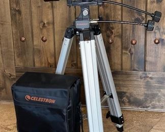 Celestron Skymaster 25x100 Astronomy Binoculars w/ Tripod & Case Binoculars: 16in Long