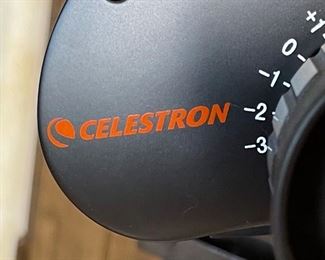 Celestron Skymaster 25x100 Astronomy Binoculars w/ Tripod & Case Binoculars: 16in Long