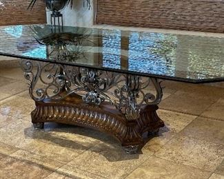 Robb & Stucky Amelia Dining Table & 6 Chairs Table: 30x48x96in