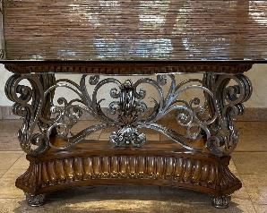 Robb & Stucky Amelia Dining Table & 6 Chairs Table: 30x48x96in