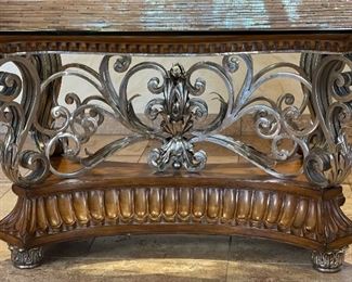 Robb & Stucky Amelia Dining Table & 6 Chairs Table: 30x48x96in