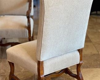 Robb & Stucky Amelia Dining Table & 6 Chairs Table: 30x48x96in