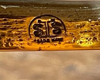 STS Antique English Postal Scale 4.25x9.5x5.25in HxWxD