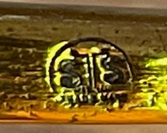 STS Antique English Postal Scale 4.25x9.5x5.25in HxWxD