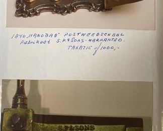 SP & Sons 1840 Sliding Weight Postal Scale 6x9x4in HxWxD