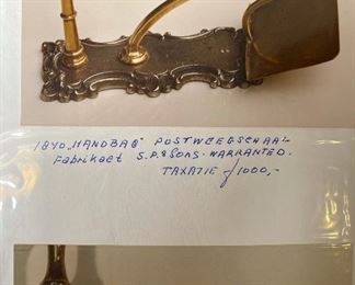 SP & Sons 1840 Sliding Weight Postal Scale 6x9x4in HxWxD