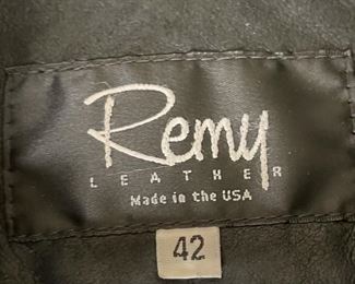Remy Leather Jacket 42