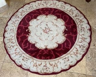 Nourison 5ft6in Round Rug FST 01 5ft 6in