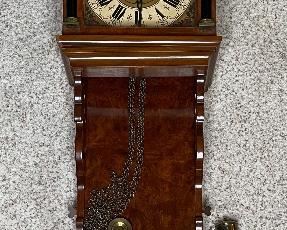 Antique Zaandam Dutch Friesian Clock Ships/Sea/Mermaid 46x13x8in HxWxD